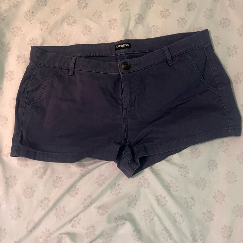 Express Navy Shorts